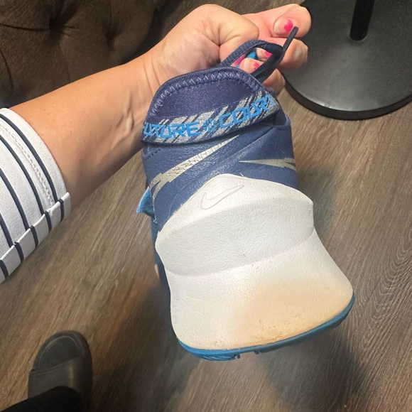 Nike Future Court 3 "Midnight Navy/Blue/Metallic Silver" Basketball Shoes size 6 - Picture 15 of 17